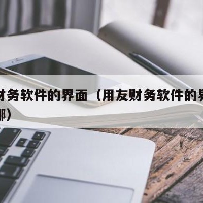 用友财务软件的界面（用友财务软件的界面设置在哪）