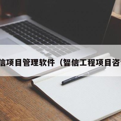 智信项目管理软件（智信工程项目咨询）