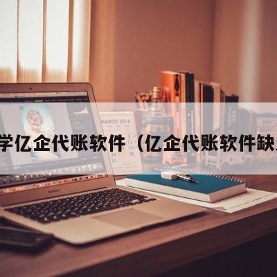 初学亿企代账软件（亿企代账软件缺点）