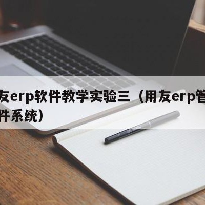 用友erp软件教学实验三（用友erp管理软件系统）