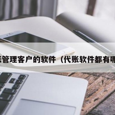 代账管理客户的软件（代账软件都有哪些）